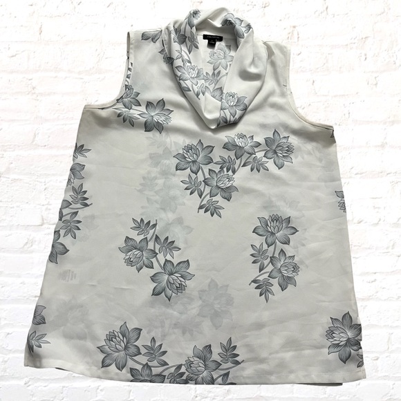 Ann Taylor Tops - Like 🆕 Ann Taylor cowl neck elegant floral print blouse
